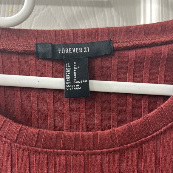 Forever 21 Ribbed Dress with Cutout Back - US (S) Like New - Picture 3 of 3